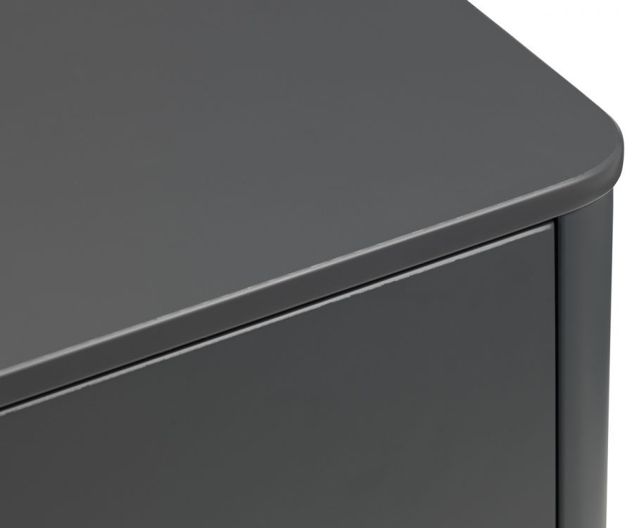Product photograph of Chloe Grey 6 Drawer Wide Chest from Choice Furniture Superstore.