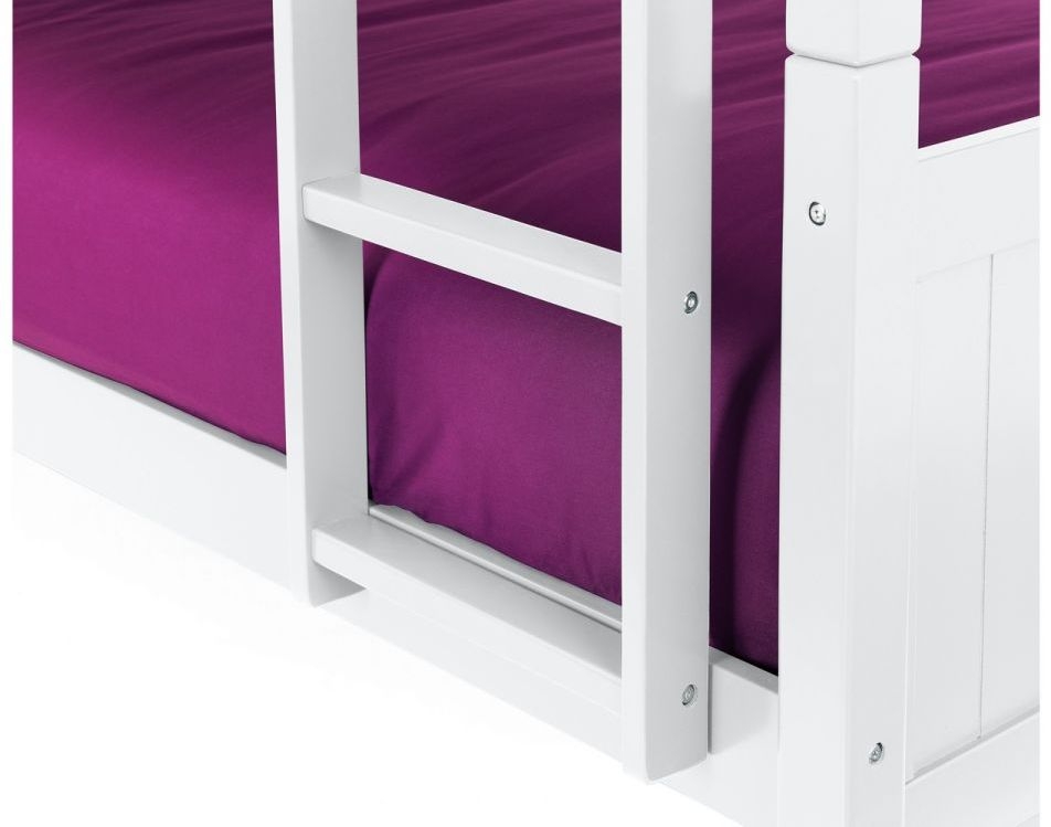 Product photograph of Bella White Bunk Bed from Choice Furniture Superstore.