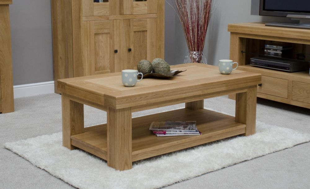 Product photograph of Homestyle Gb Bordeaux Oak Coffee Table from Choice Furniture Superstore.