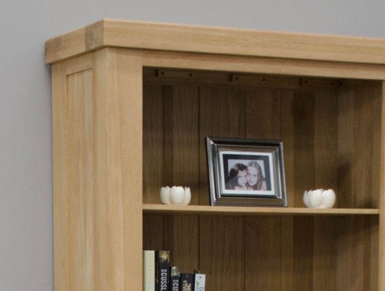 Product photograph of Homestyle Gb Bordeaux Oak 2 Door Bookcase from Choice Furniture Superstore.