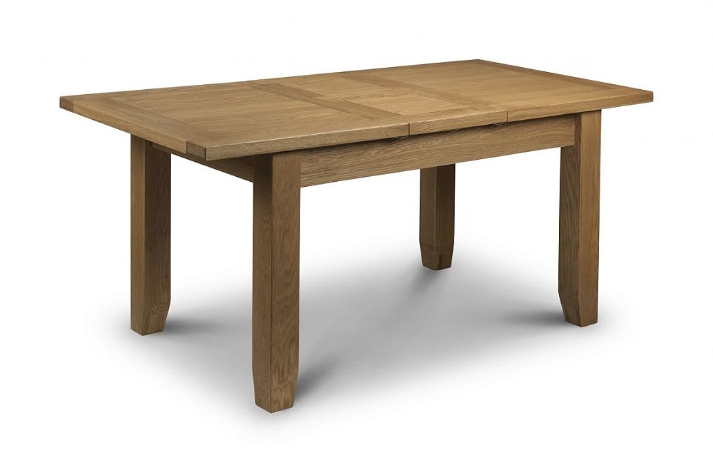 Product photograph of Astoria Waxed Oak 4 Seater Extending Dining Table from Choice Furniture Superstore.