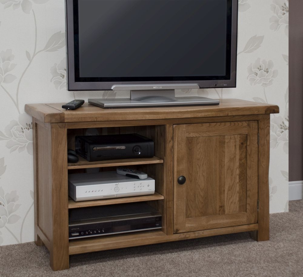 Product photograph of Homestyle Gb Rustic Oak Tv Cabinet from Choice Furniture Superstore.