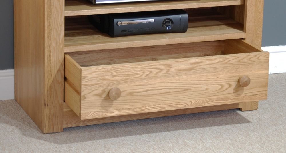 Product photograph of Homestyle Gb Torino Oak Tv Cabinet from Choice Furniture Superstore.