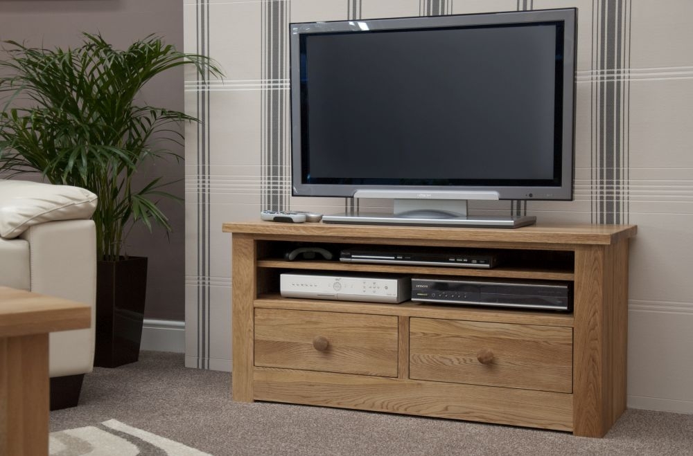Product photograph of Homestyle Gb Torino Oak Small Plasma Unit from Choice Furniture Superstore.