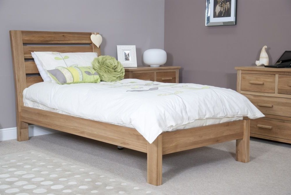 Product photograph of Homestyle Gb Trend Oak Bed from Choice Furniture Superstore.
