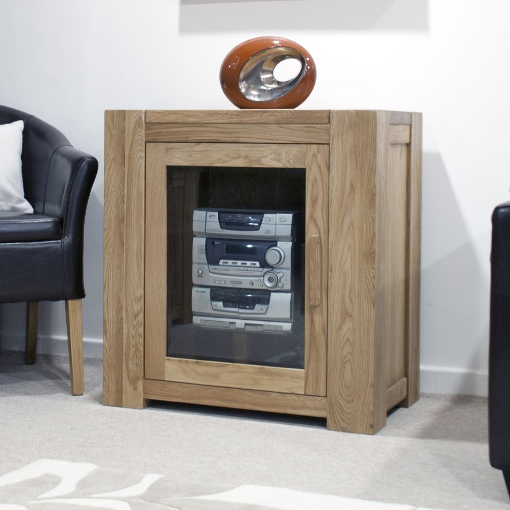 Product photograph of Homestyle Gb Trend Oak Hifi Entertainment Cabinet from Choice Furniture Superstore.