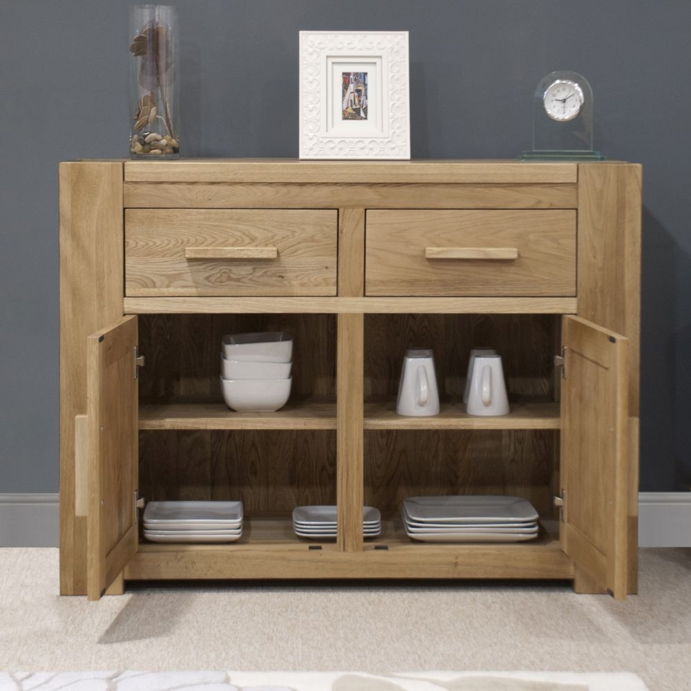 Product photograph of Homestyle Gb Trend Oak Small Sideboard from Choice Furniture Superstore.