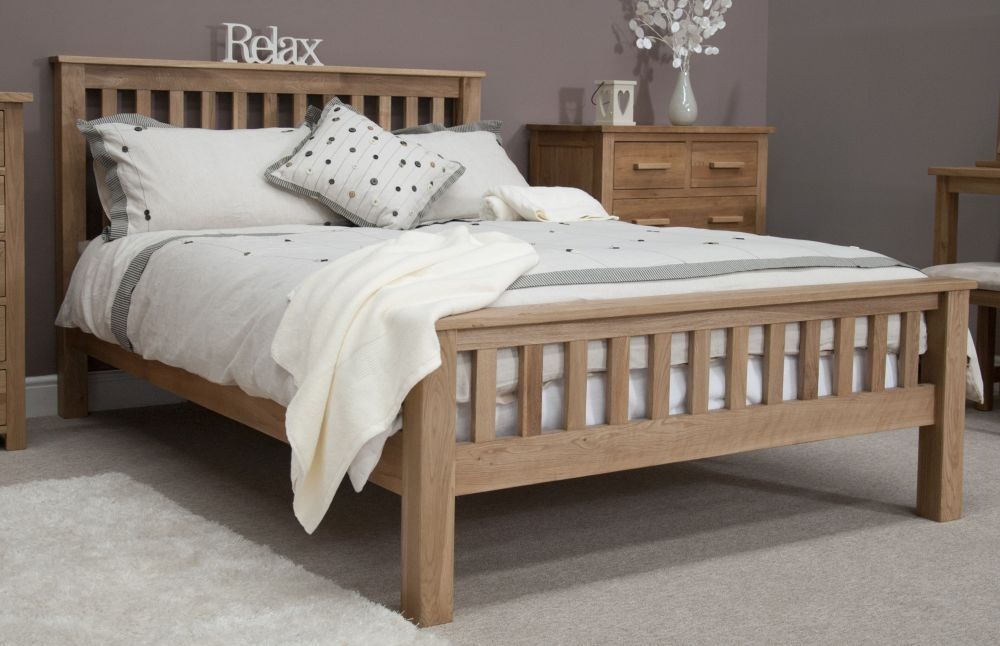 Product photograph of Homestyle Gb Opus Oak Bed from Choice Furniture Superstore.