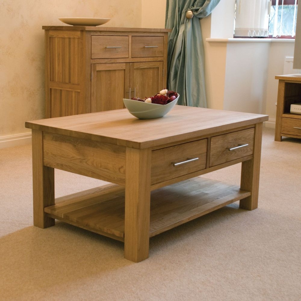 Product photograph of Homestyle Gb Opus Oak Storage Coffee Table from Choice Furniture Superstore.