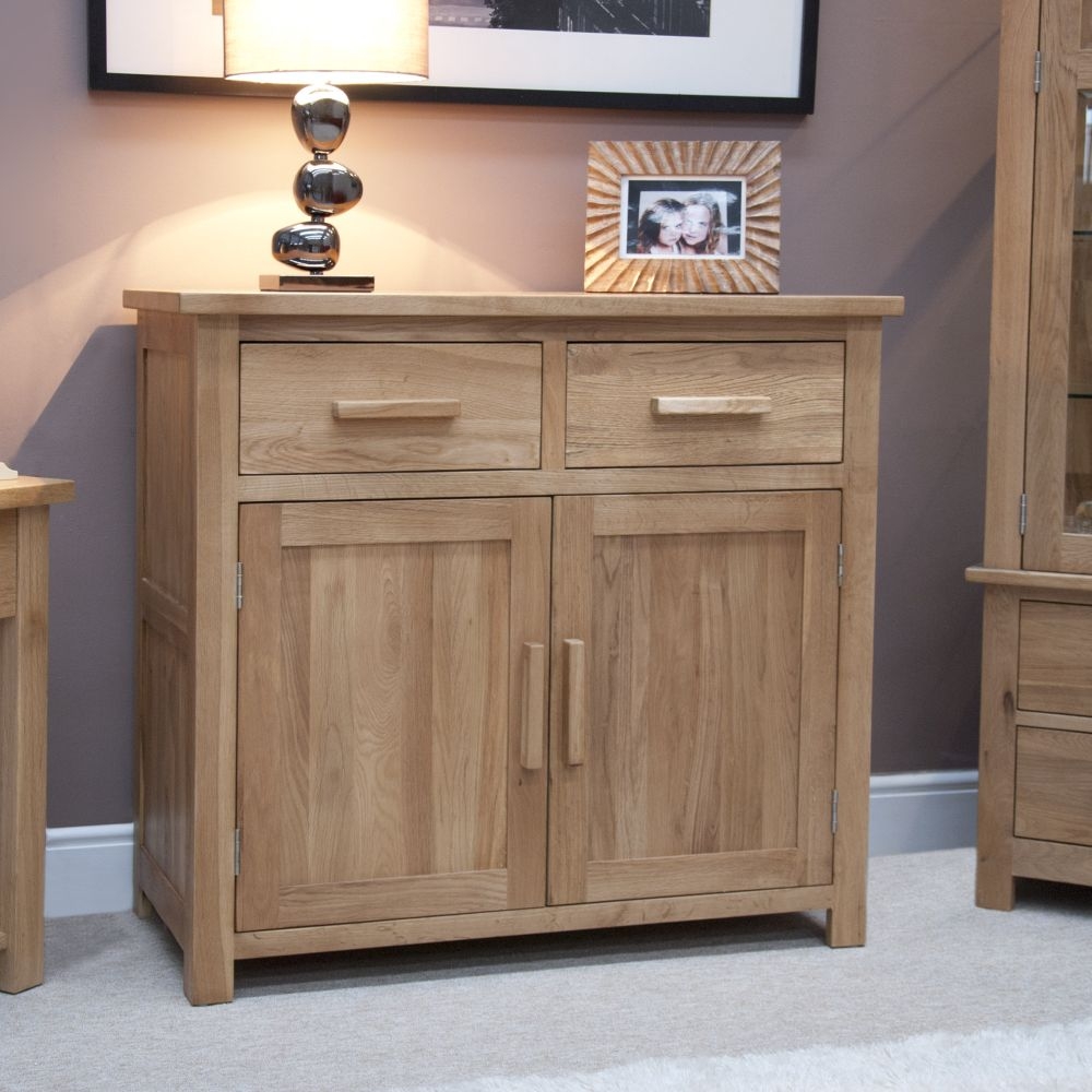Product photograph of Homestyle Gb Opus Oak Small Sideboard from Choice Furniture Superstore.