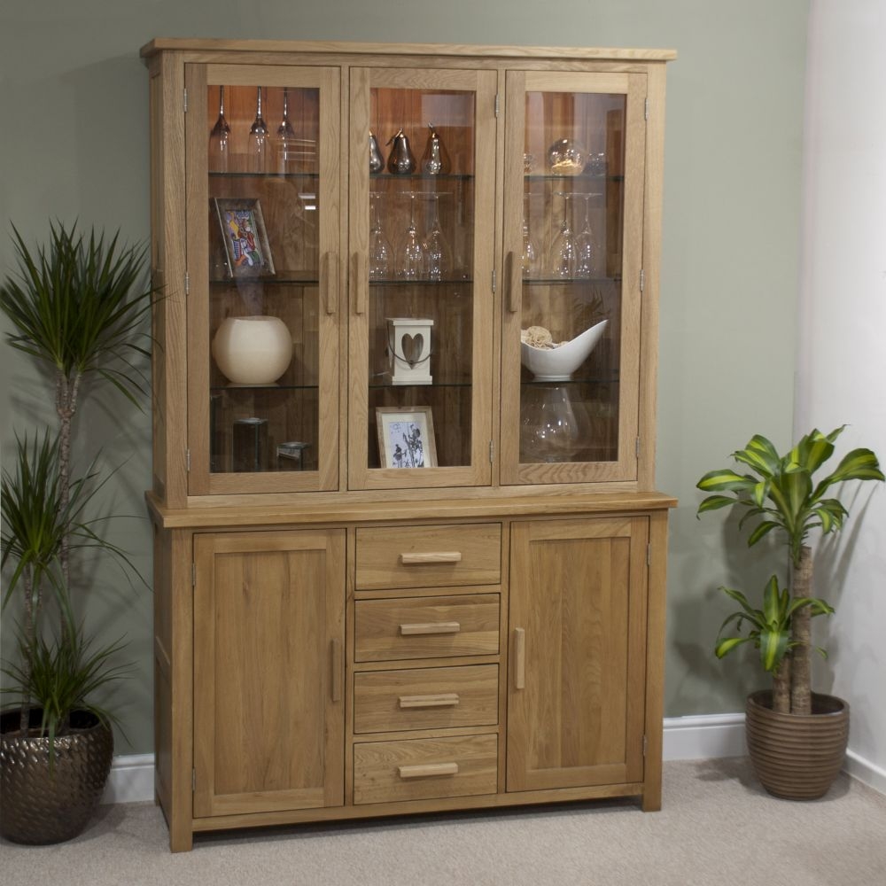 Product photograph of Homestyle Gb Opus Oak Large Dresser from Choice Furniture Superstore.