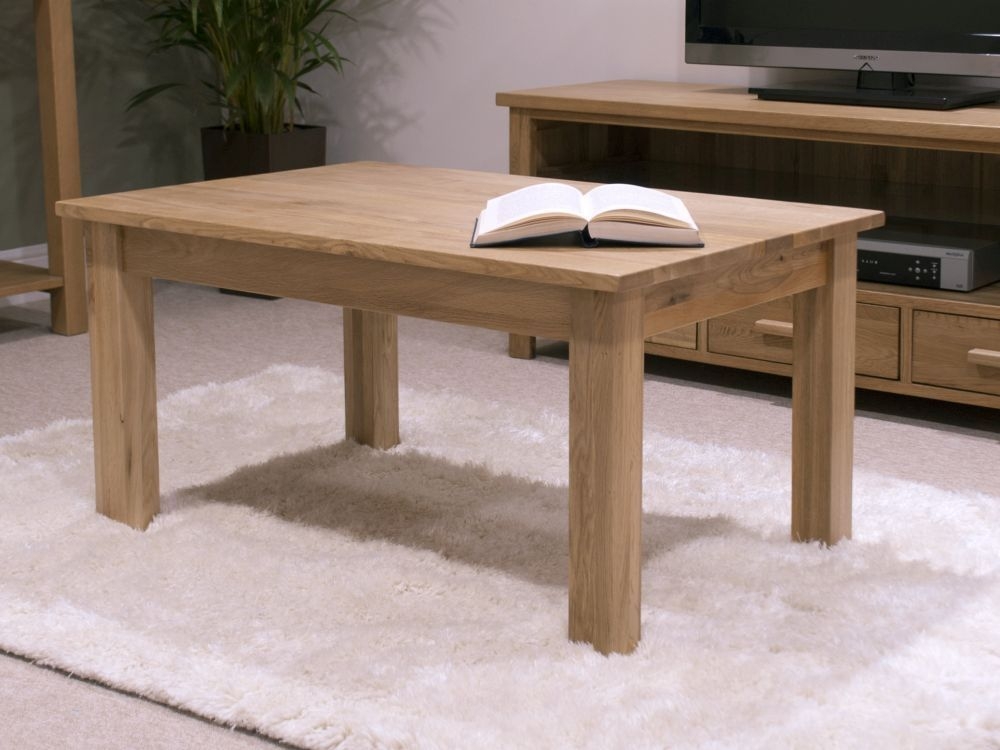 Product photograph of Homestyle Gb Lyon Oak Large Coffee Table from Choice Furniture Superstore.