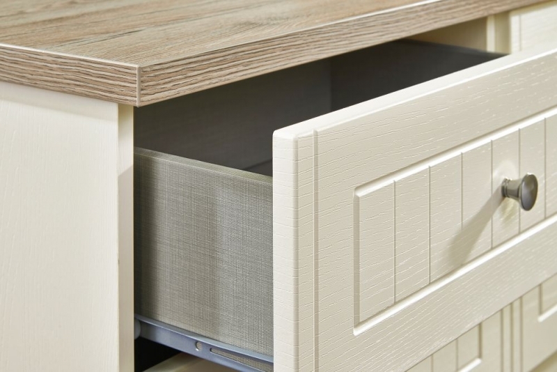Product photograph of Vienna Cream Bed Box from Choice Furniture Superstore.