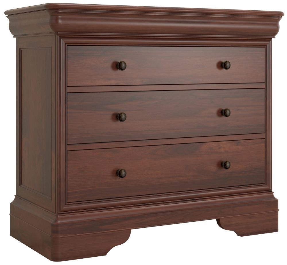 Product photograph of Willis And Gambier Antoinette 3 Drawer Wide Chest from Choice Furniture Superstore.