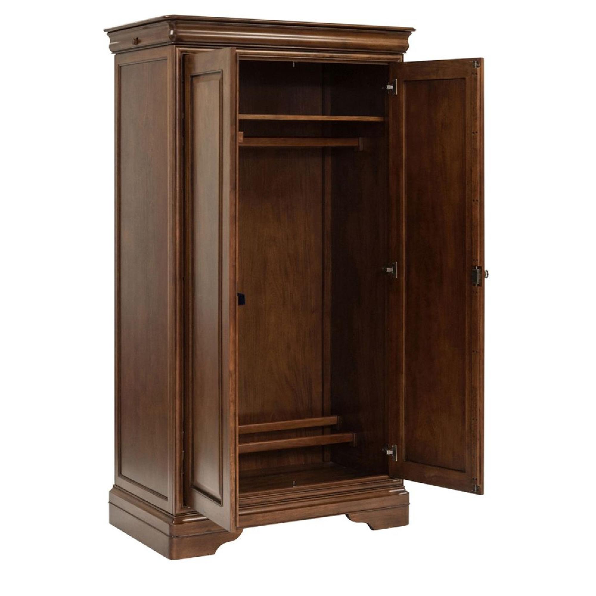 Product photograph of Willis And Gambier Antoinette Cherrywood 2 Door Wardrobe from Choice Furniture Superstore.
