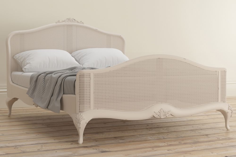 Product photograph of Willis And Gambier Ivory Bedstead from Choice Furniture Superstore.