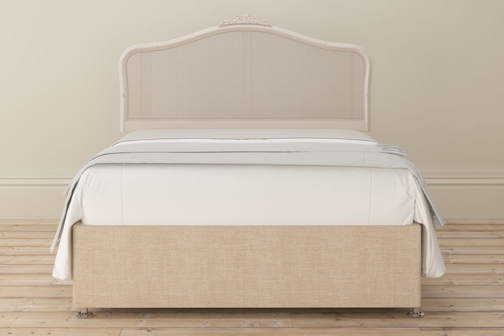 Product photograph of Willis And Gambier Ivory Headboard from Choice Furniture Superstore.