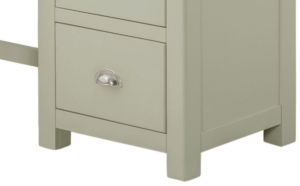 Product photograph of Portland Stone Painted Dressing Table from Choice Furniture Superstore.