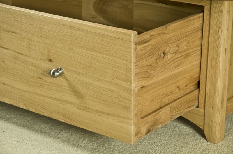 Product photograph of Shaker Oak 2 Door 1 Drawer Wardrobe from Choice Furniture Superstore.