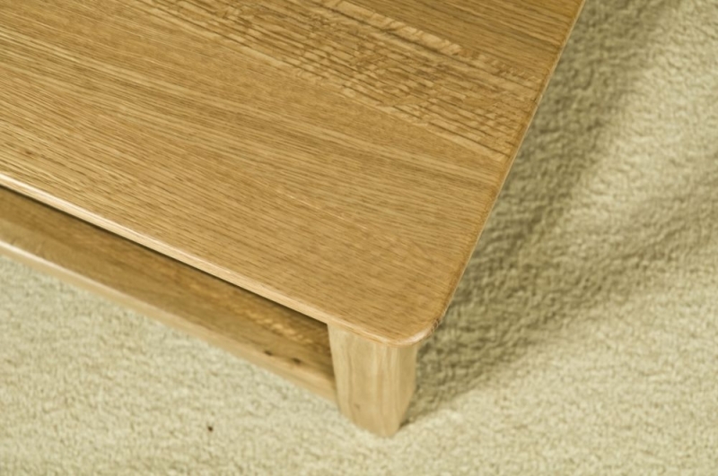 Product photograph of Shaker Oak Coffee Table from Choice Furniture Superstore.