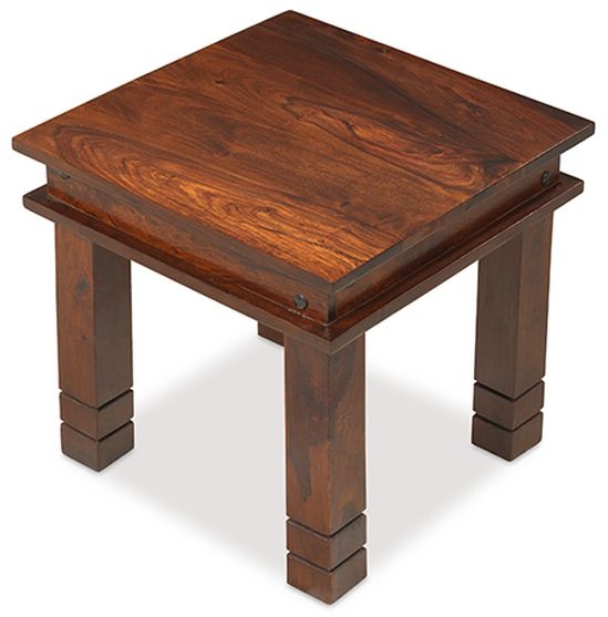 Product photograph of Indian Sheesham Solid Wood Chunky Coffee Table from Choice Furniture Superstore.