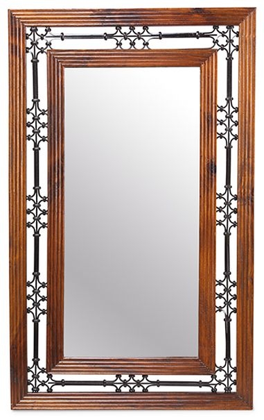Product photograph of Indian Sheesham Solid Wood Rectangular Mirror - 70cm X 115cm from Choice Furniture Superstore.
