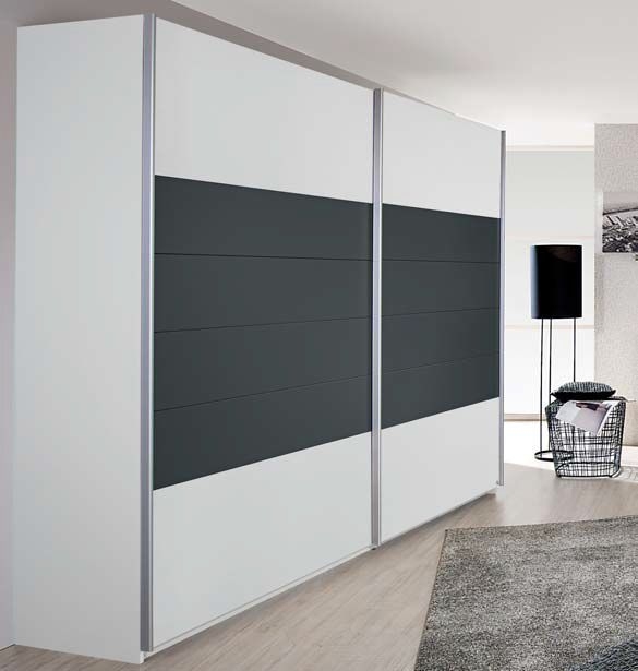 Product photograph of Barcelona Sliding Wardrobes from Choice Furniture Superstore.
