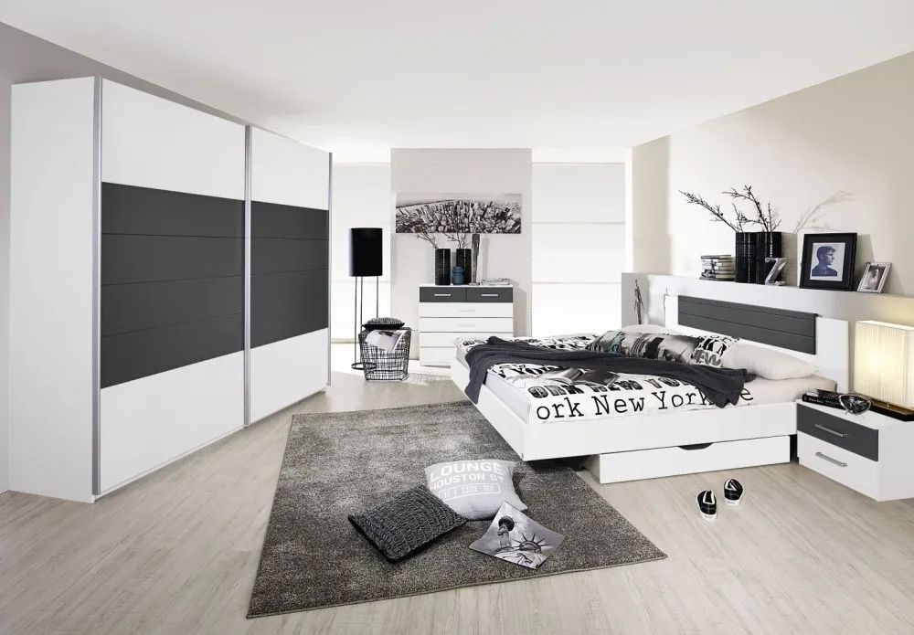 Product photograph of Barcelona Sliding Wardrobes from Choice Furniture Superstore.
