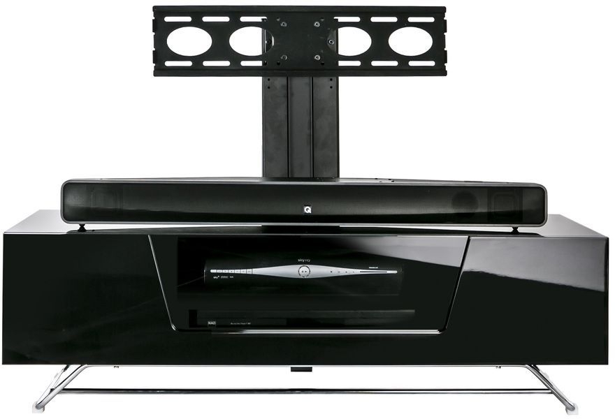 Product photograph of Alphason Chromium Cantilever Bracket Black For 50in - Cro2-bkt from Choice Furniture Superstore.
