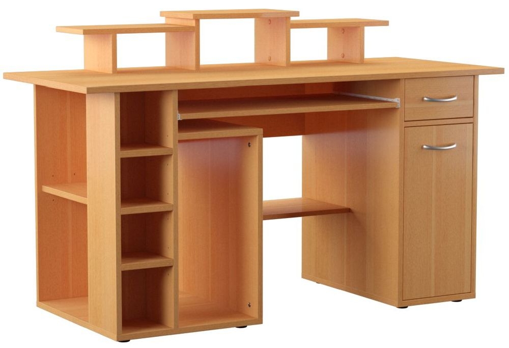 Product photograph of Alphason San Deigo Computer Desk from Choice Furniture Superstore.