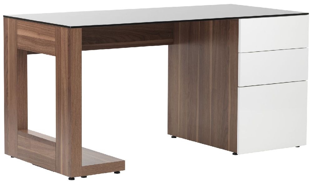 Product photograph of Alphason Sorbonne Executive Computer Desk - Adsor150-w from Choice Furniture Superstore.