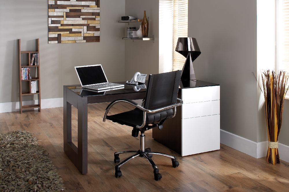 Product photograph of Alphason Sorbonne Executive Computer Desk - Adsor150-w from Choice Furniture Superstore.