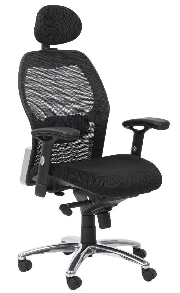 Product photograph of Alphason Portland Executive Office Chair - Black - Aoc7301-m from Choice Furniture Superstore.