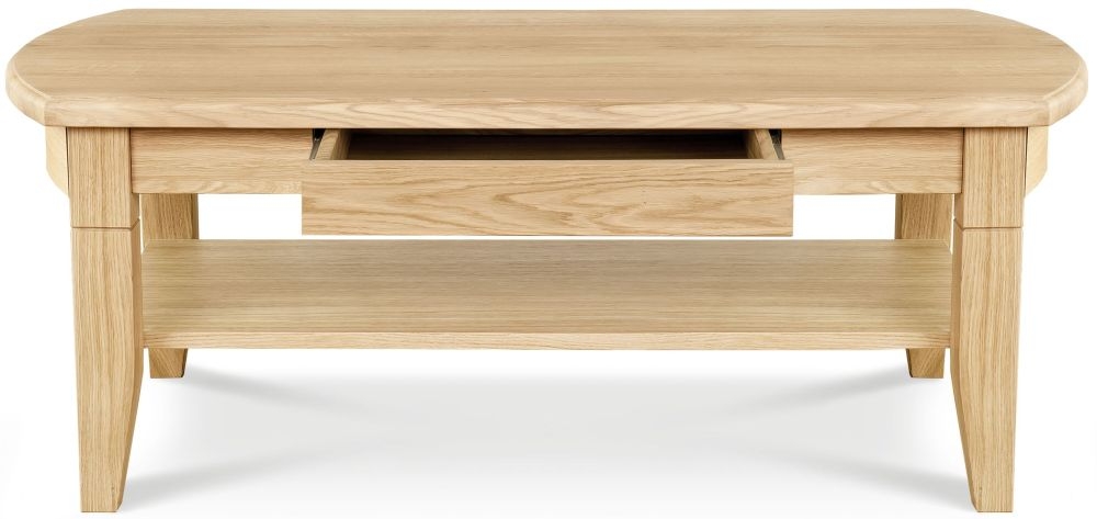 Product photograph of Clemence Richard Moreno Oak Coffee Table from Choice Furniture Superstore.
