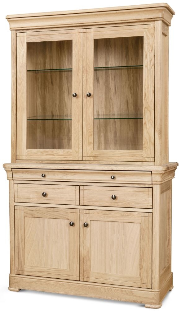 Product photograph of Clemence Richard Moreno Oak Large Dresser from Choice Furniture Superstore.