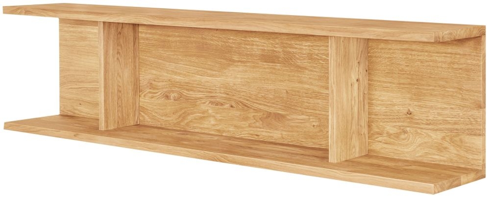 Product photograph of Clemence Richard Massive Oak Shelf from Choice Furniture Superstore.