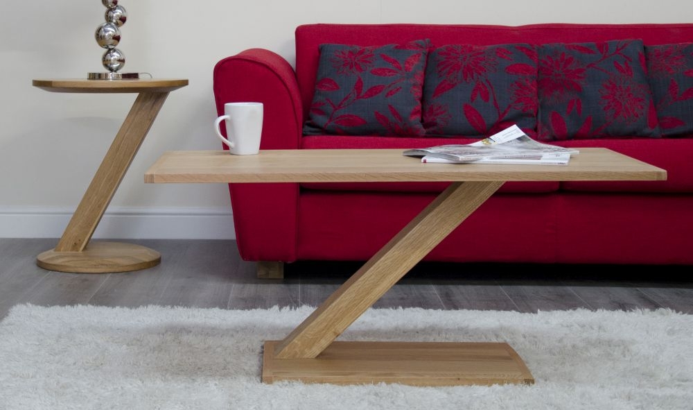 Product photograph of Homestyle Gb Z Designer Oak Modern Coffee Table from Choice Furniture Superstore.
