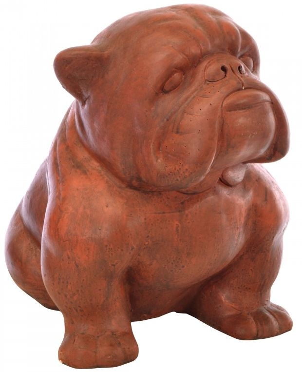 Product photograph of Ancient Mariner Terracotta Bulldog from Choice Furniture Superstore.
