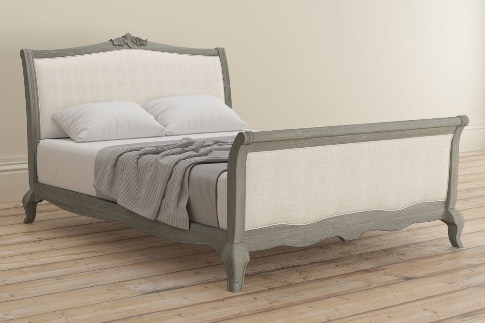 Product photograph of Willis And Gambier Camille Oak Low Foot End Bedstead from Choice Furniture Superstore.