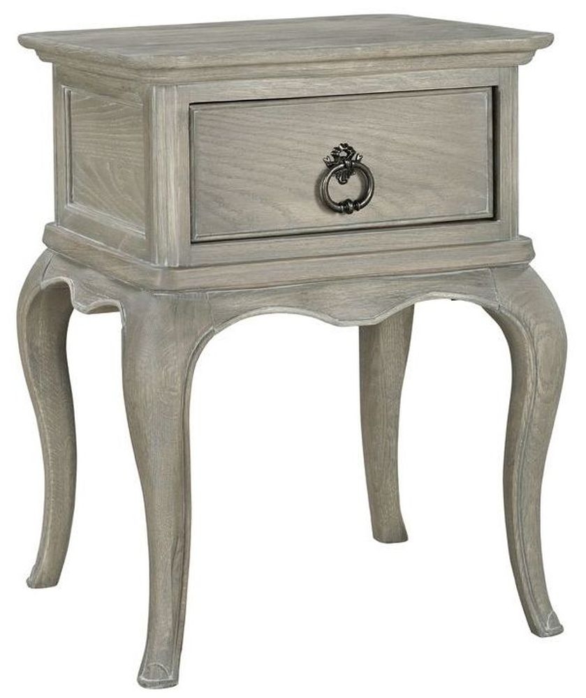 Product photograph of Willis And Gambier Camille Oak 1 Drawer Bedside Table from Choice Furniture Superstore.