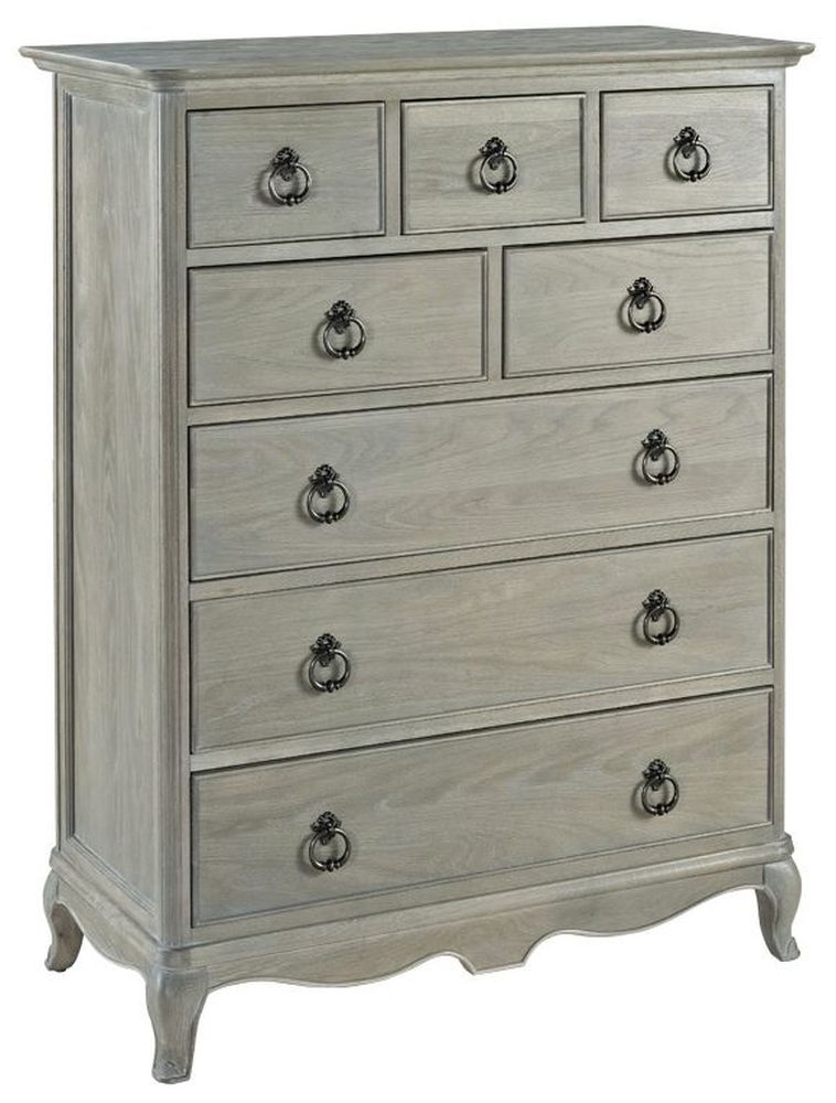 Product photograph of Willis And Gambier Camille Oak 8 Drawer Chest from Choice Furniture Superstore.