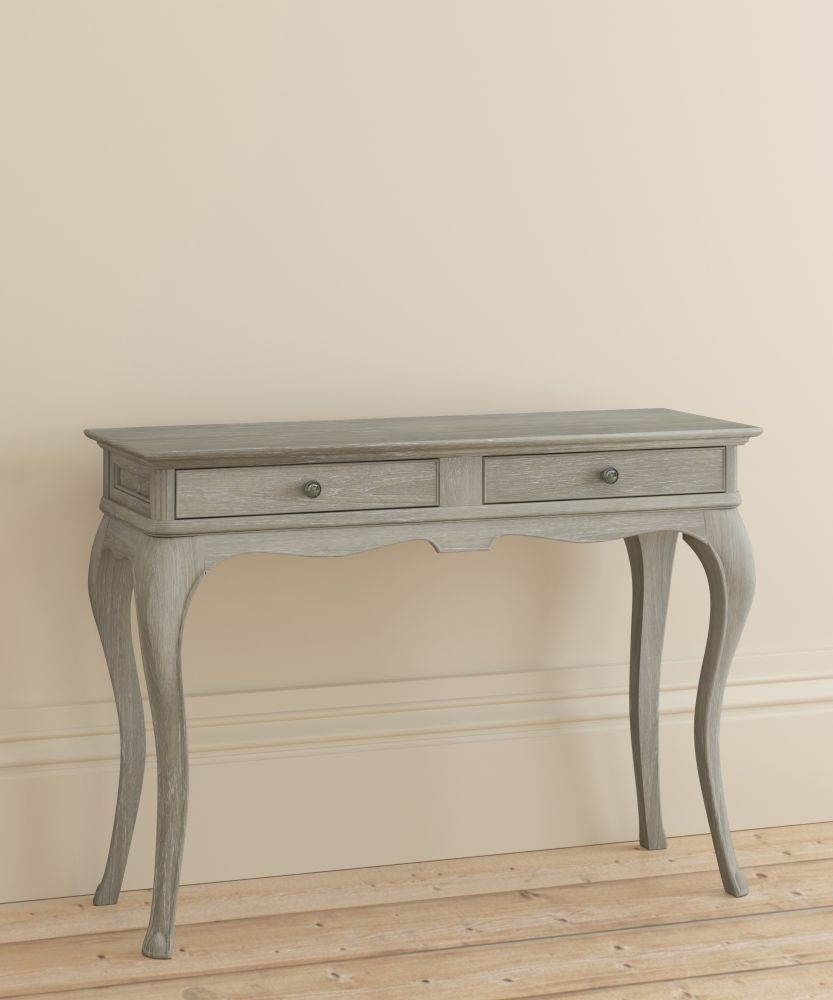 Product photograph of Willis And Gambier Camille Oak 2 Drawer Dressing Table from Choice Furniture Superstore.