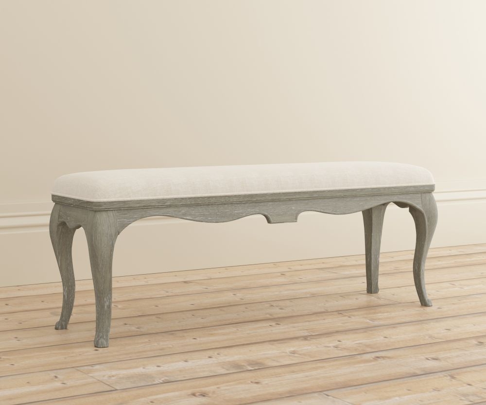 Product photograph of Willis And Gambier Camille Oak Bench from Choice Furniture Superstore.