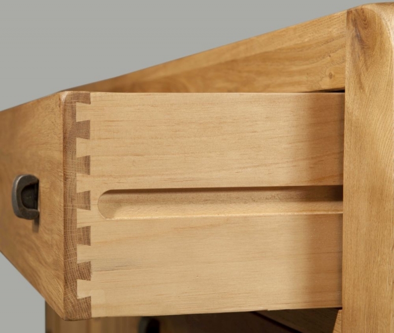 Product photograph of Curve Oak Sideboard Media Unit from Choice Furniture Superstore.