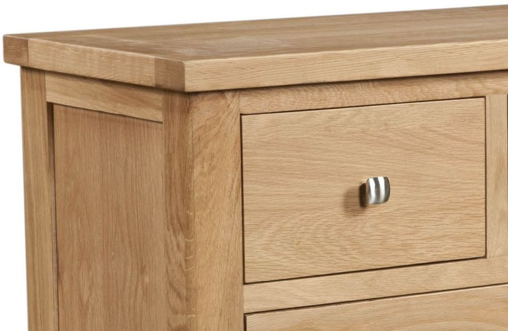 Product photograph of Appleby Oak 2 3 Drawer Chest from Choice Furniture Superstore.