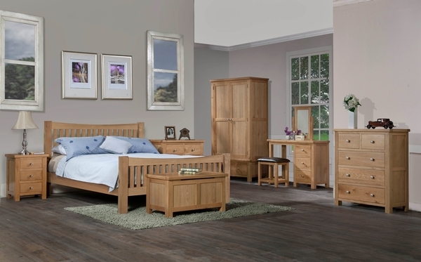 Product photograph of Appleby Oak Dressing Mirror from Choice Furniture Superstore.