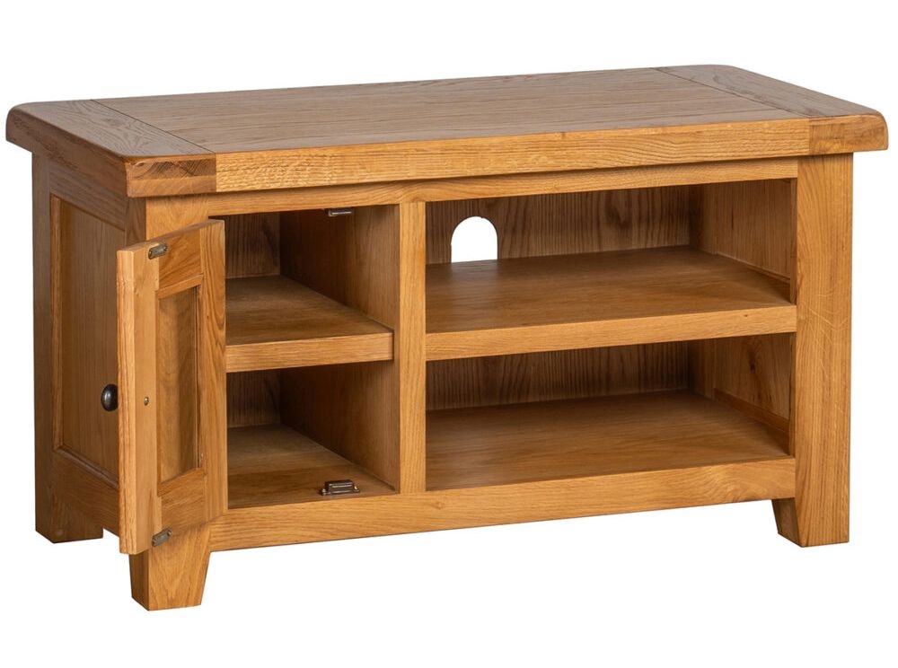 Product photograph of Oakland Oak Small Tv Unit from Choice Furniture Superstore.