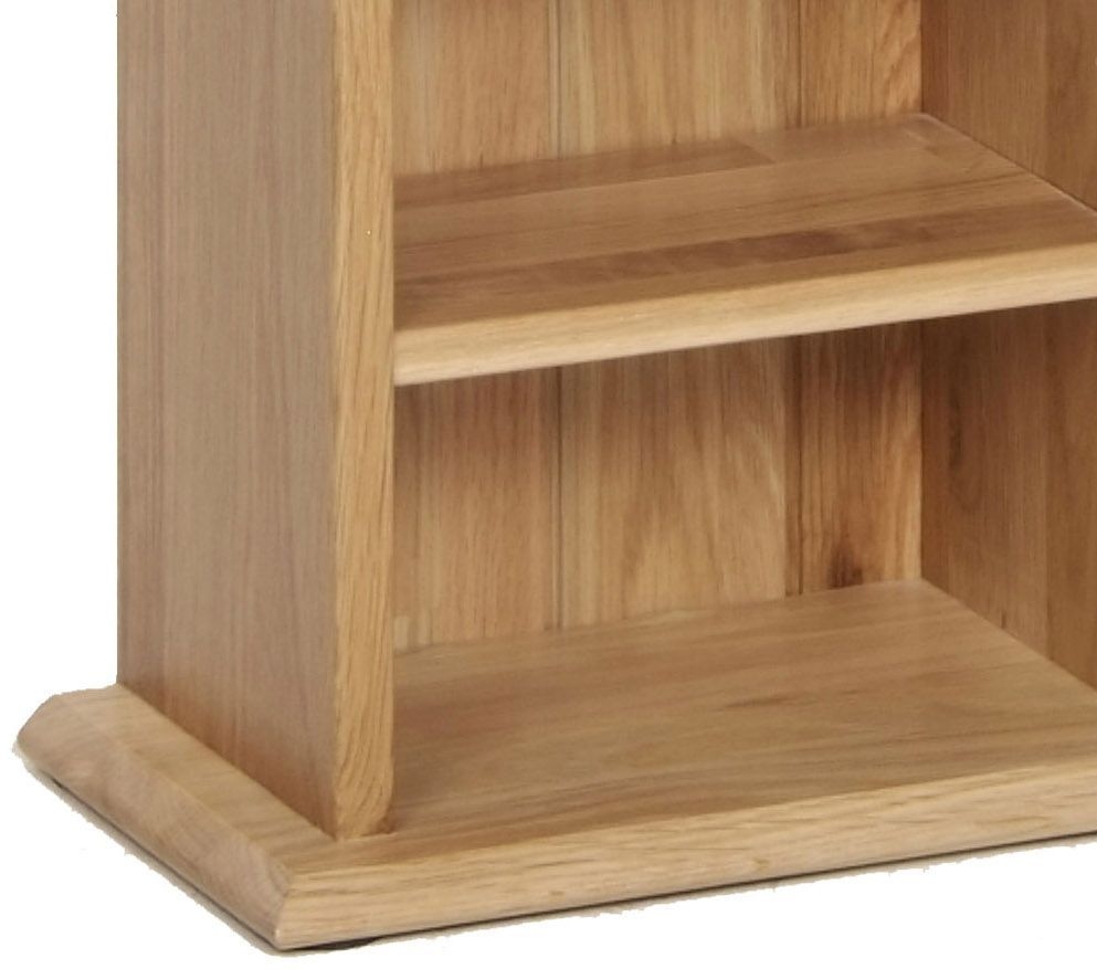 Product photograph of Nimbus Oak Cd Rack from Choice Furniture Superstore.