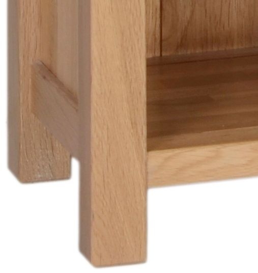 Product photograph of Nimbus Oak Low Bookcase from Choice Furniture Superstore.