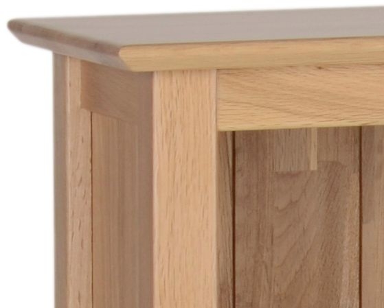 Product photograph of Nimbus Oak Bookcase from Choice Furniture Superstore.